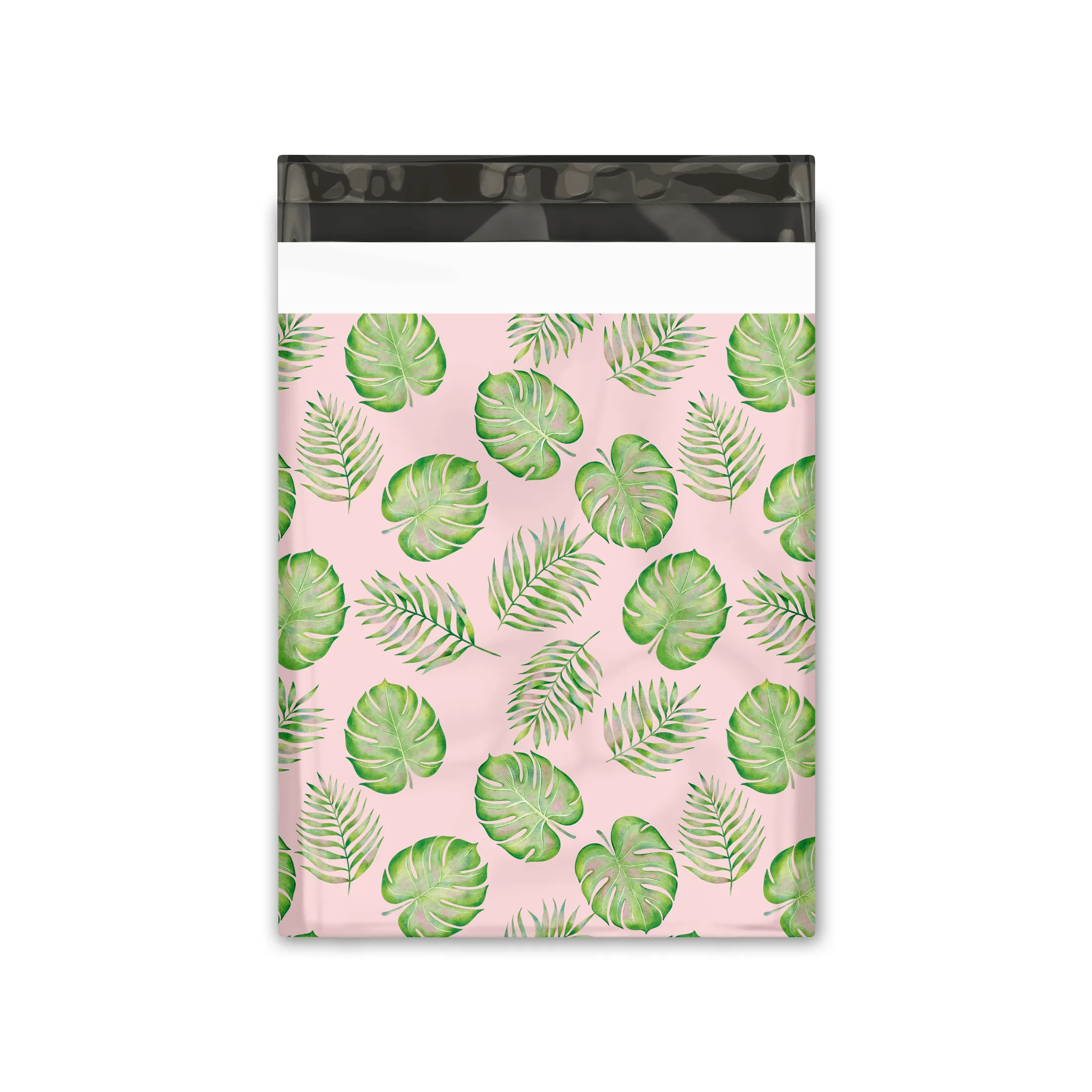 10x13 Palm Leaves Designer Poly Mailers Shipping Envelopes Premium Printed Bags