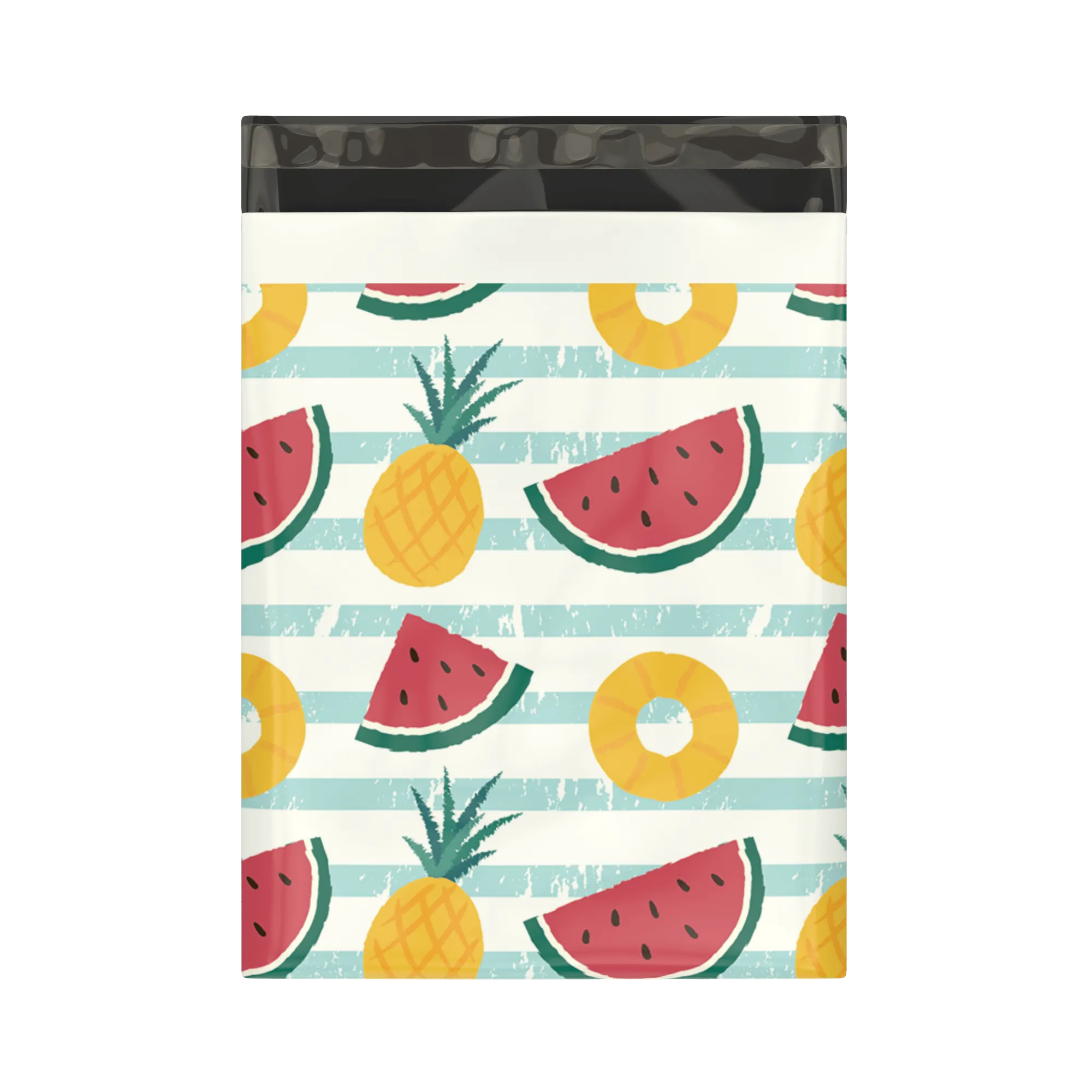 10x13 Pineapple & Watermelon Designer Poly Mailers Shipping Envelopes Premium Printed Bags