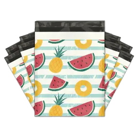 10x13 Pineapple & Watermelon Designer Poly Mailers Shipping Envelopes Premium Printed Bags