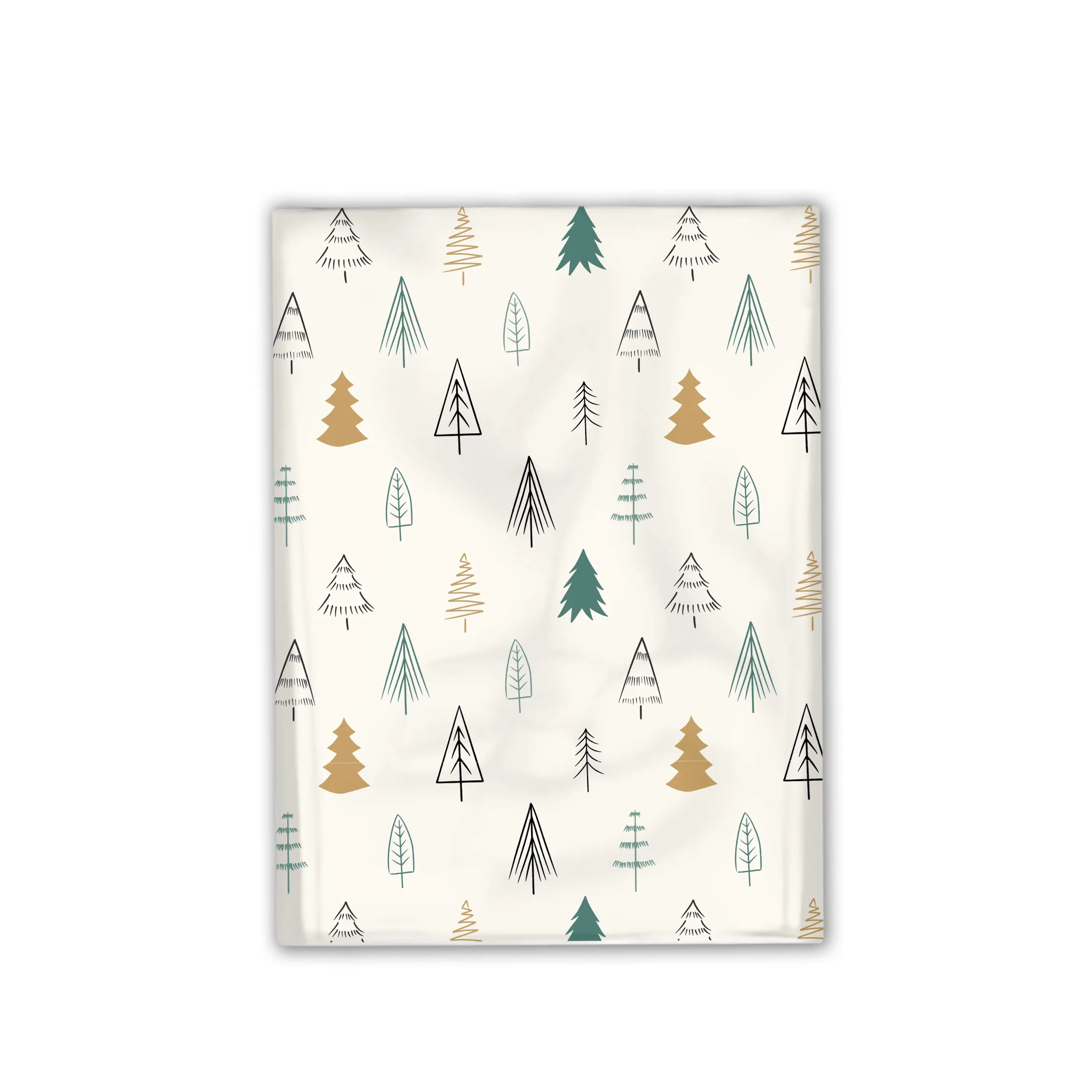 12x15" Fir Trees Designer Poly Mailers Shipping Envelopes Premium Printed Bags