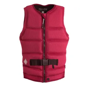 2024 Follow Cord Vest - Maroon