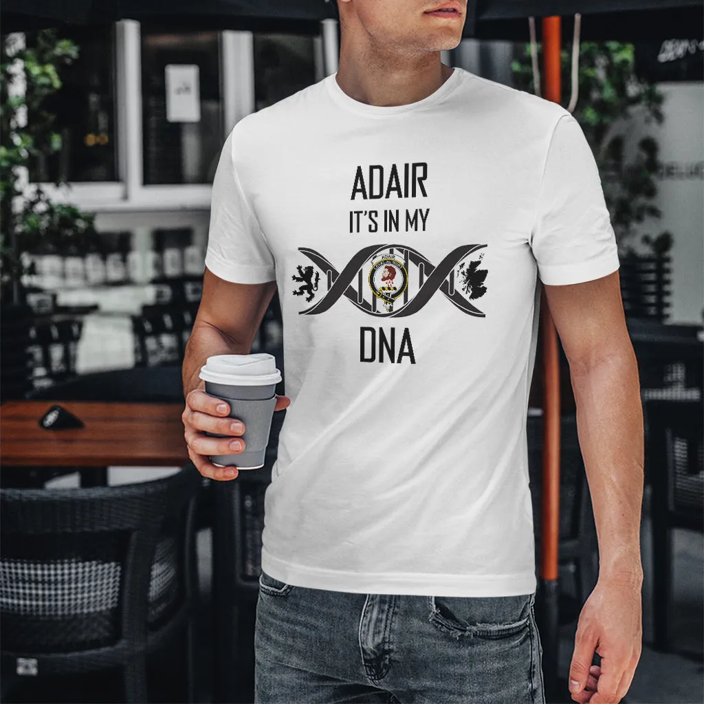 Adair Family Crest DNA In Me Mens Cotton T Shirt