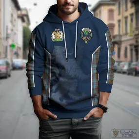 Anderson Tartan Hoodie with Family Crest and Lion Rampant Vibes Sport Style