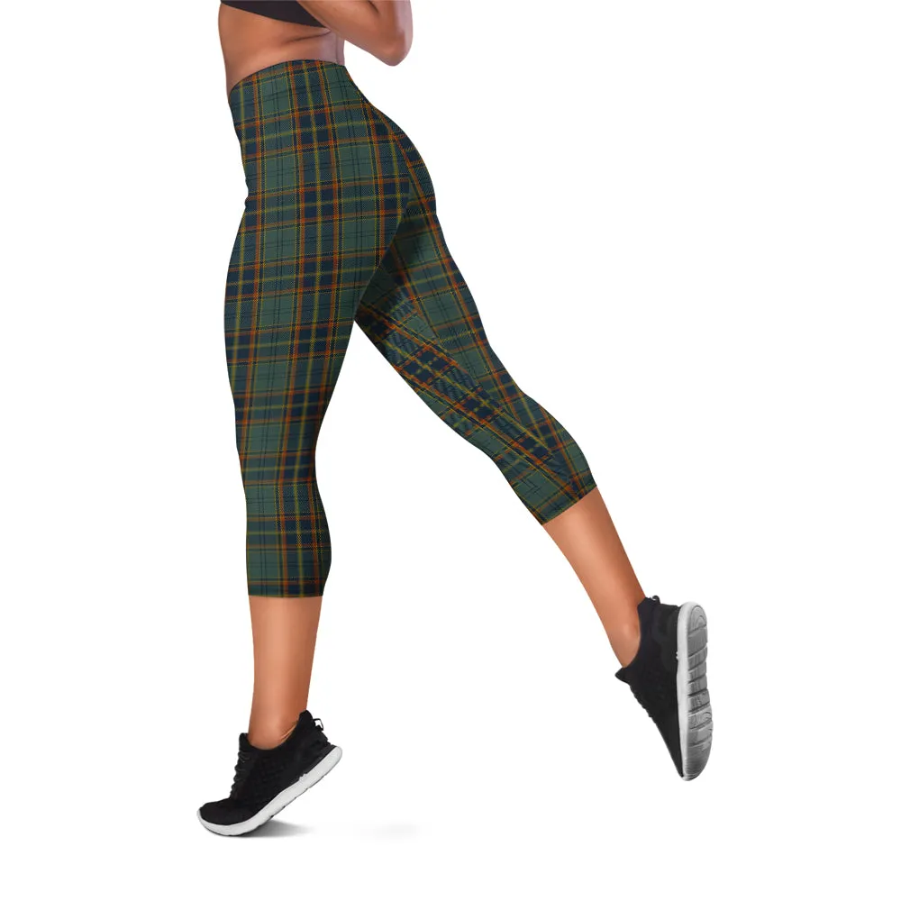 Antrim County Ireland Tartan Womens Leggings