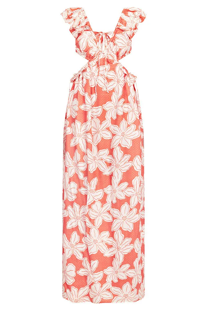 Archa Maxi Dress - Forest Floral