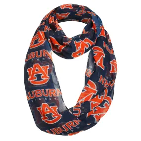 Auburn Tigers NCAA Team Logo Infinity Scarf