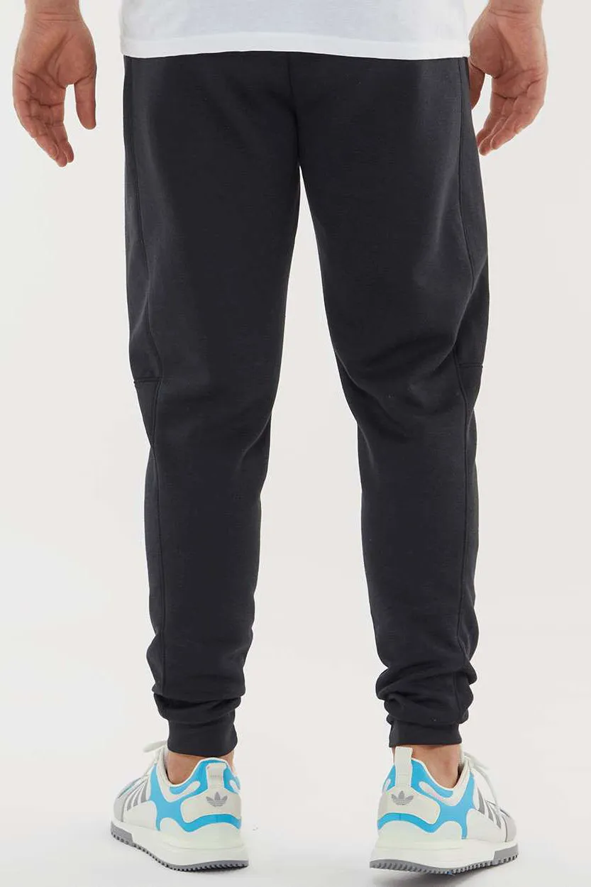 Augusta Sportswear Mens Eco Revive 3 Season Fleece Jogger Sweatpants w/ Pockets - Black