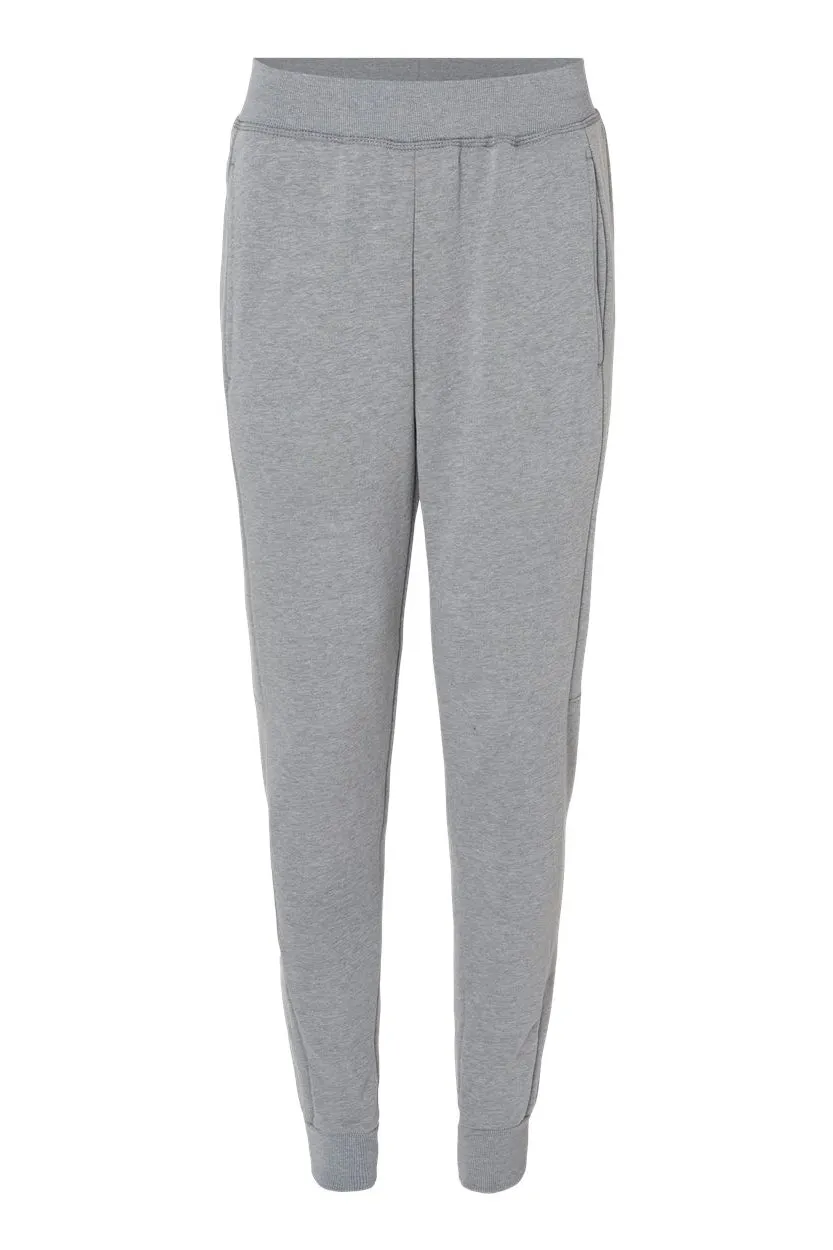 Augusta Sportswear Mens Eco Revive 3 Season Fleece Jogger Sweatpants w/ Pockets - Heather Grey