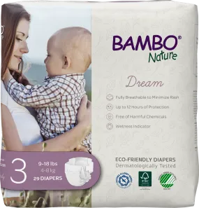 Bambo Nature Dream Baby Diapers Size 3