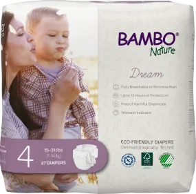 Bambo Nature Dream Baby Diapers Size 4