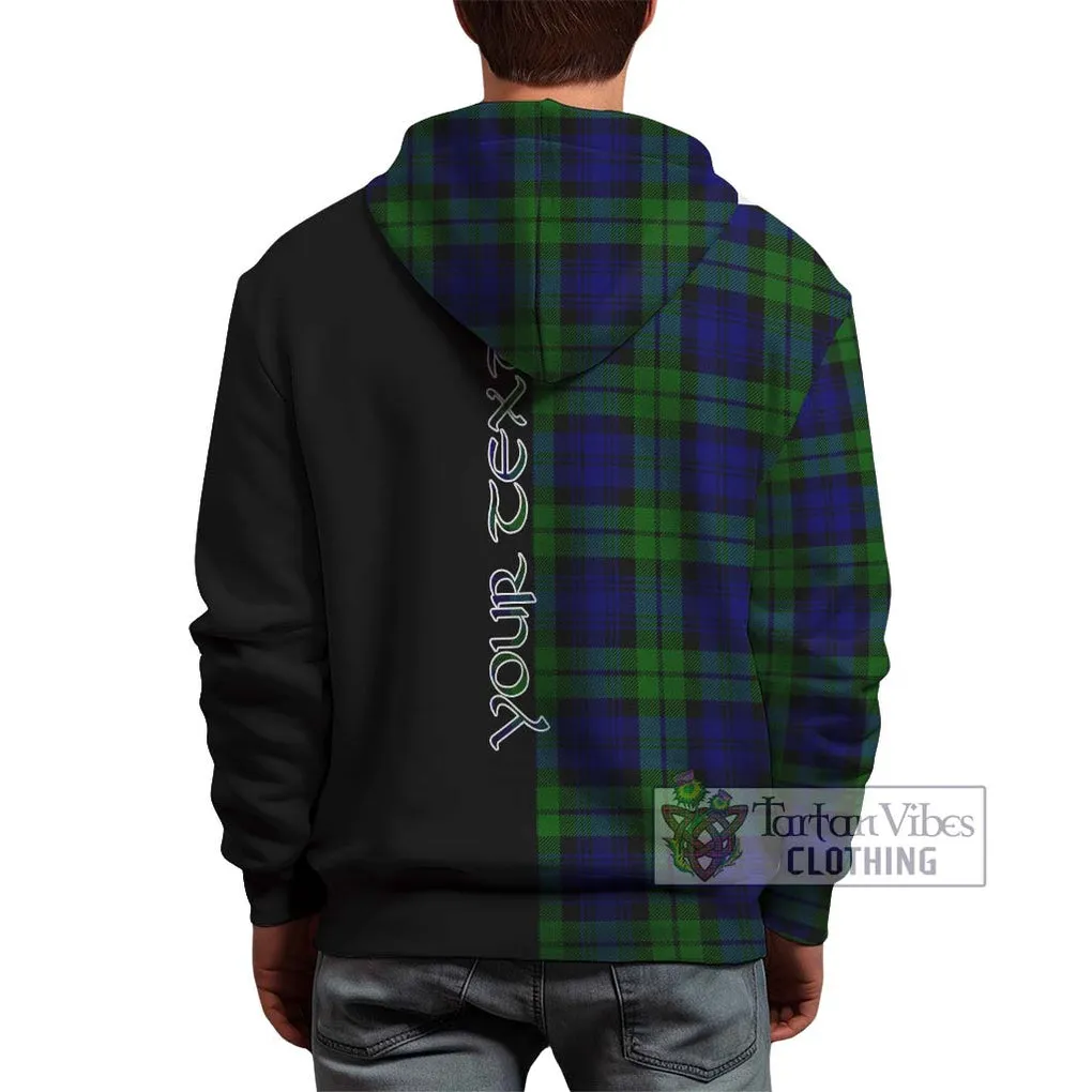 Bannatyne Tartan Hoodie with Family Crest and Half Of Me Style