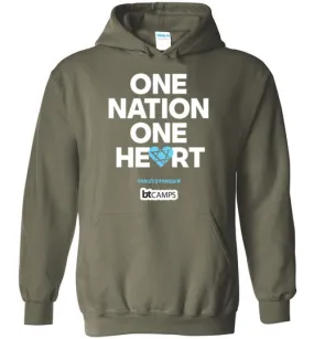 Beth Tfiloh One Nation One Heart Hoodie (English)