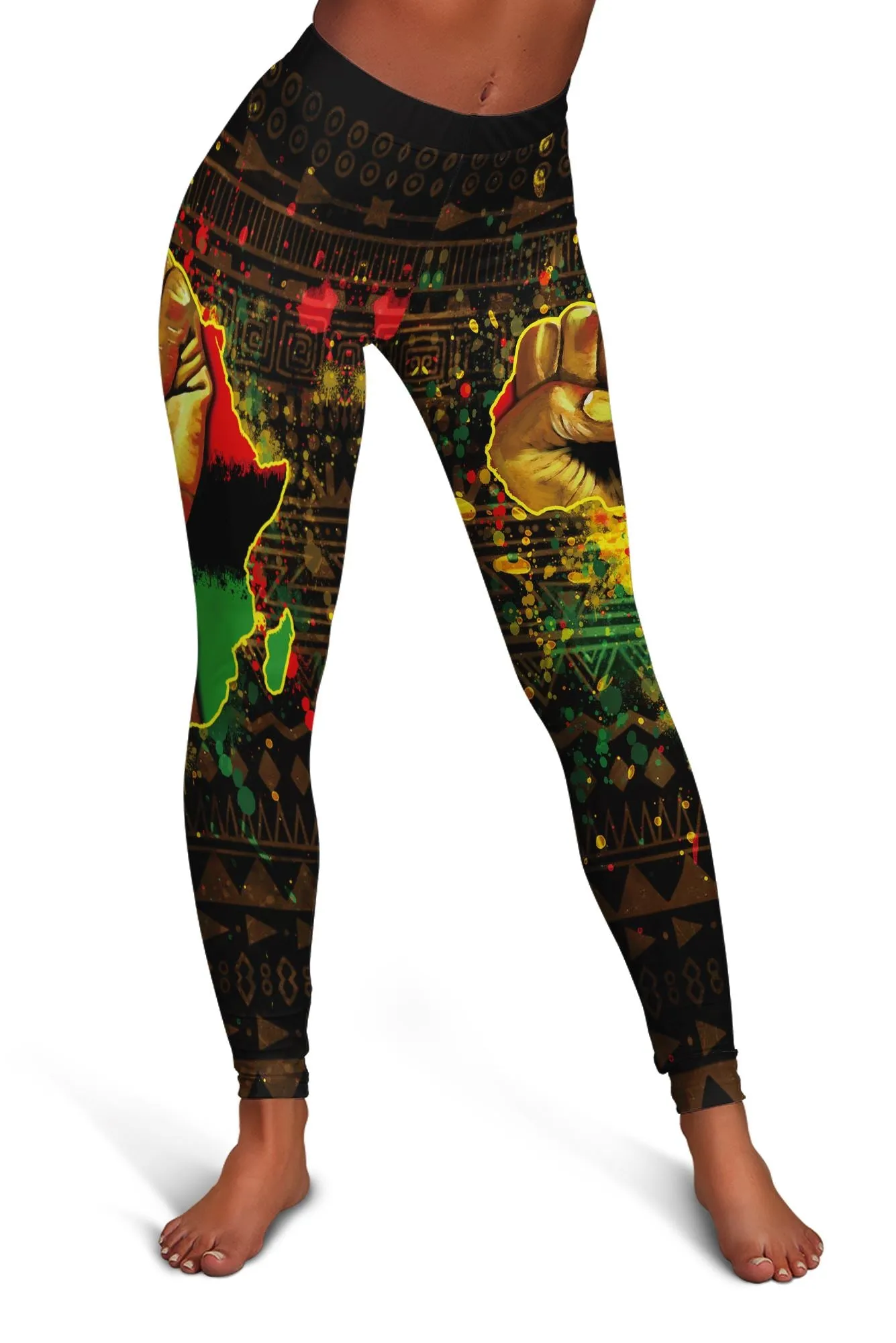 Black Power Leggings