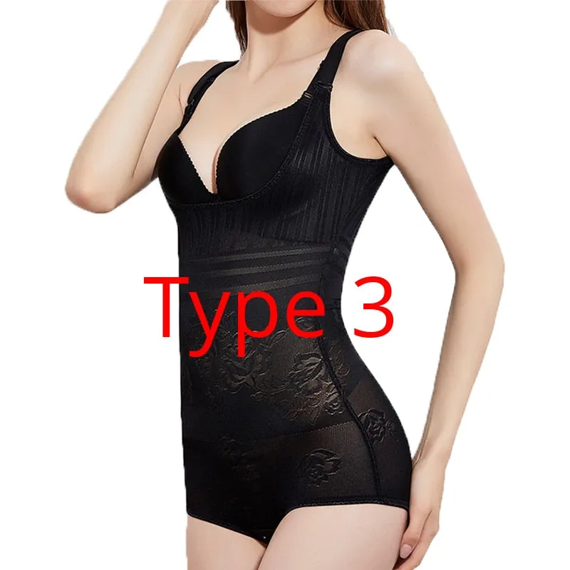 Bodysuit Shapewear Tummy Butt Lifter Postpartum Underwear Body Shaper Belly Sheath Jumpsuit