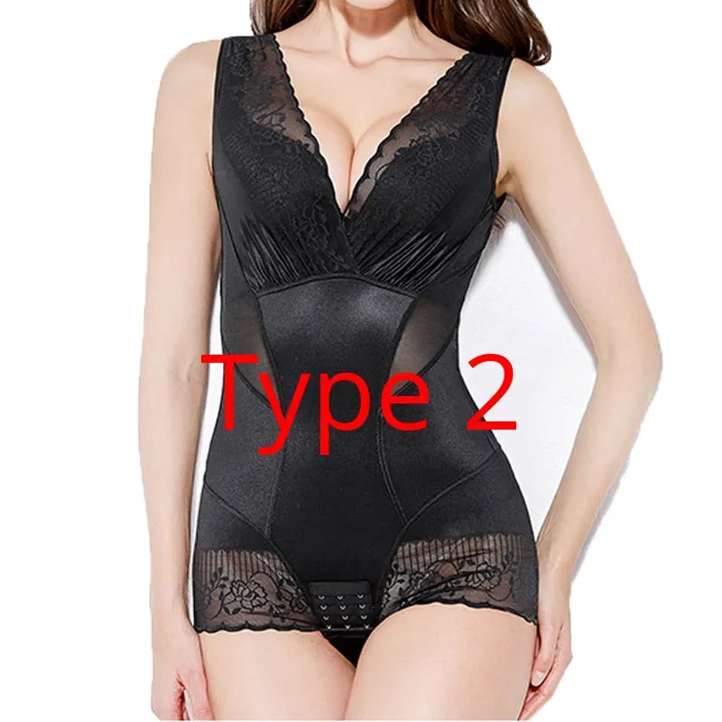 Bodysuit Shapewear Tummy Butt Lifter Postpartum Underwear Body Shaper Belly Sheath Jumpsuit