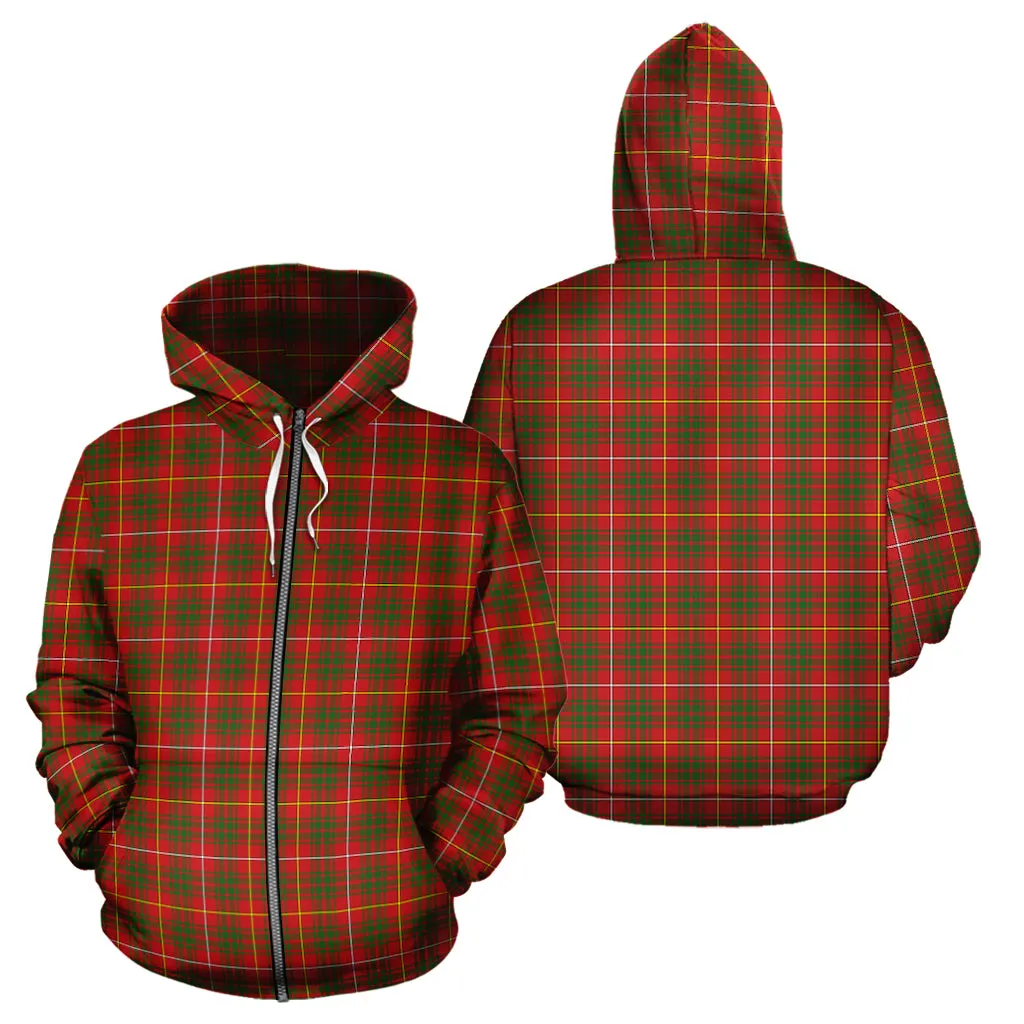 Bruce County Canada Tartan Hoodie