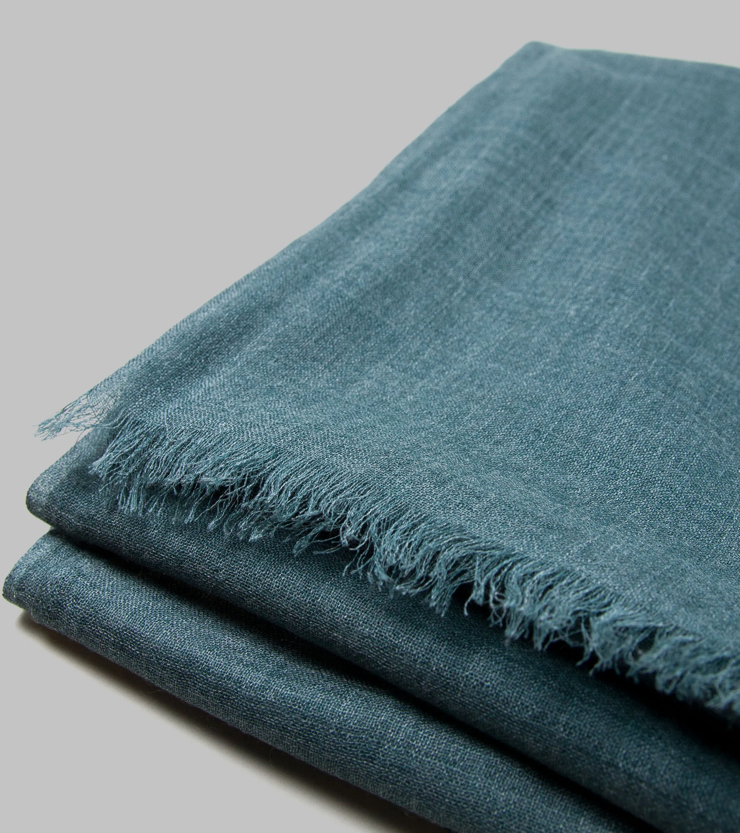 Bryceland's Cashmere Scarf Petrolio