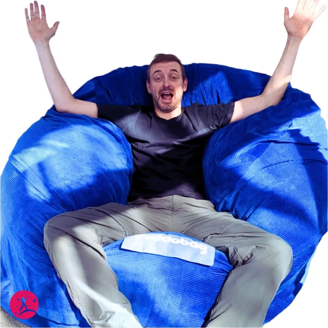 Buddabag Snuggle Memory Foam Bean Bag - Choice of Size