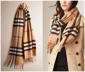 Burberry scarfs grade ABC 500 pcs