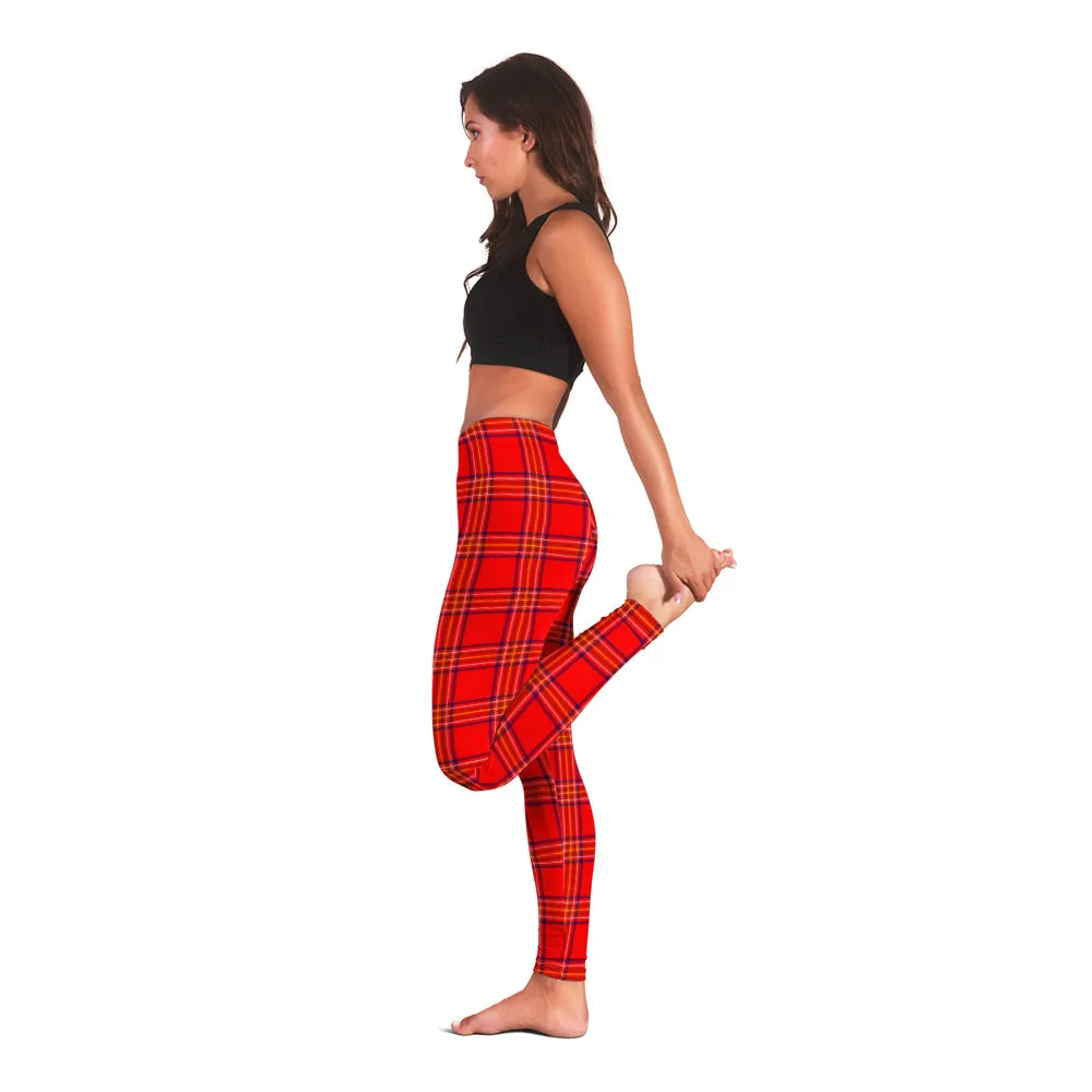 Burnett Modern Tartan Womens Leggings