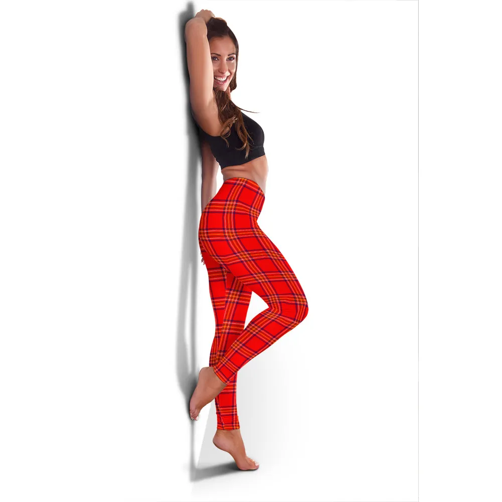 Burnett Modern Tartan Womens Leggings