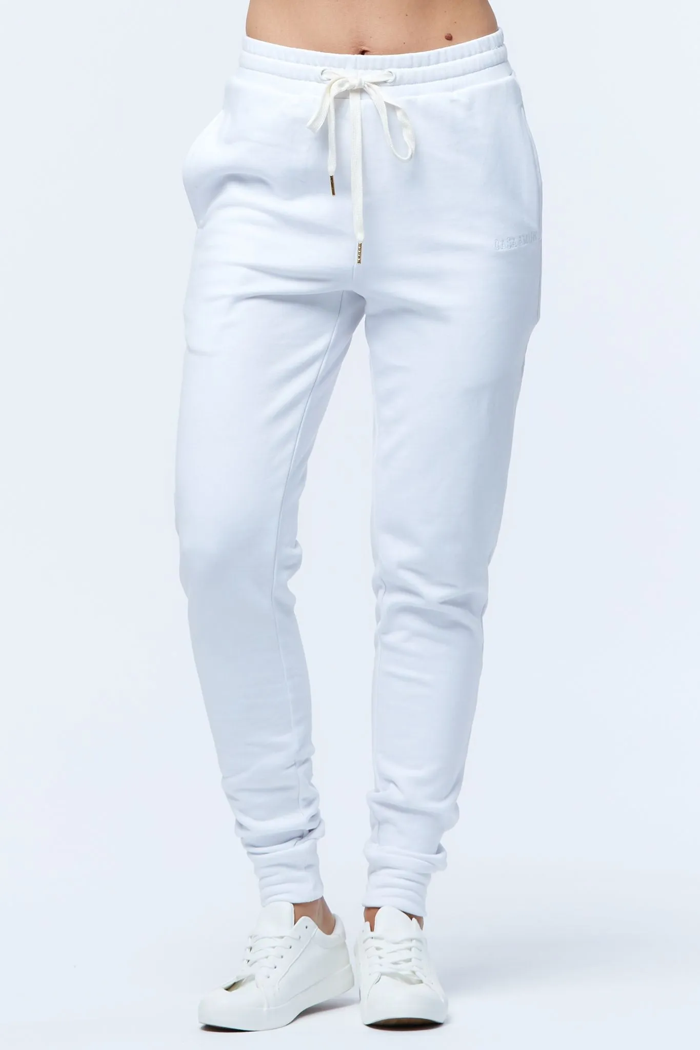 Casa Amuk WOMENS SLIM JOGGER PANT - WHITE