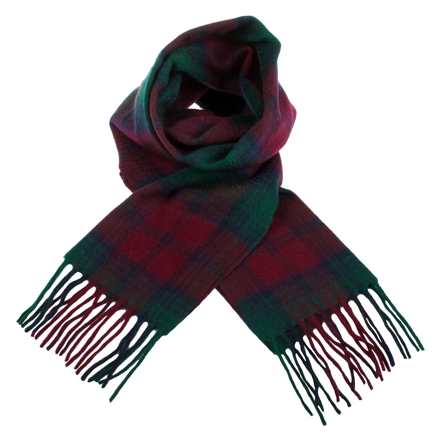 Cashmere Scottish Tartan Clan Scarf  Lindsay