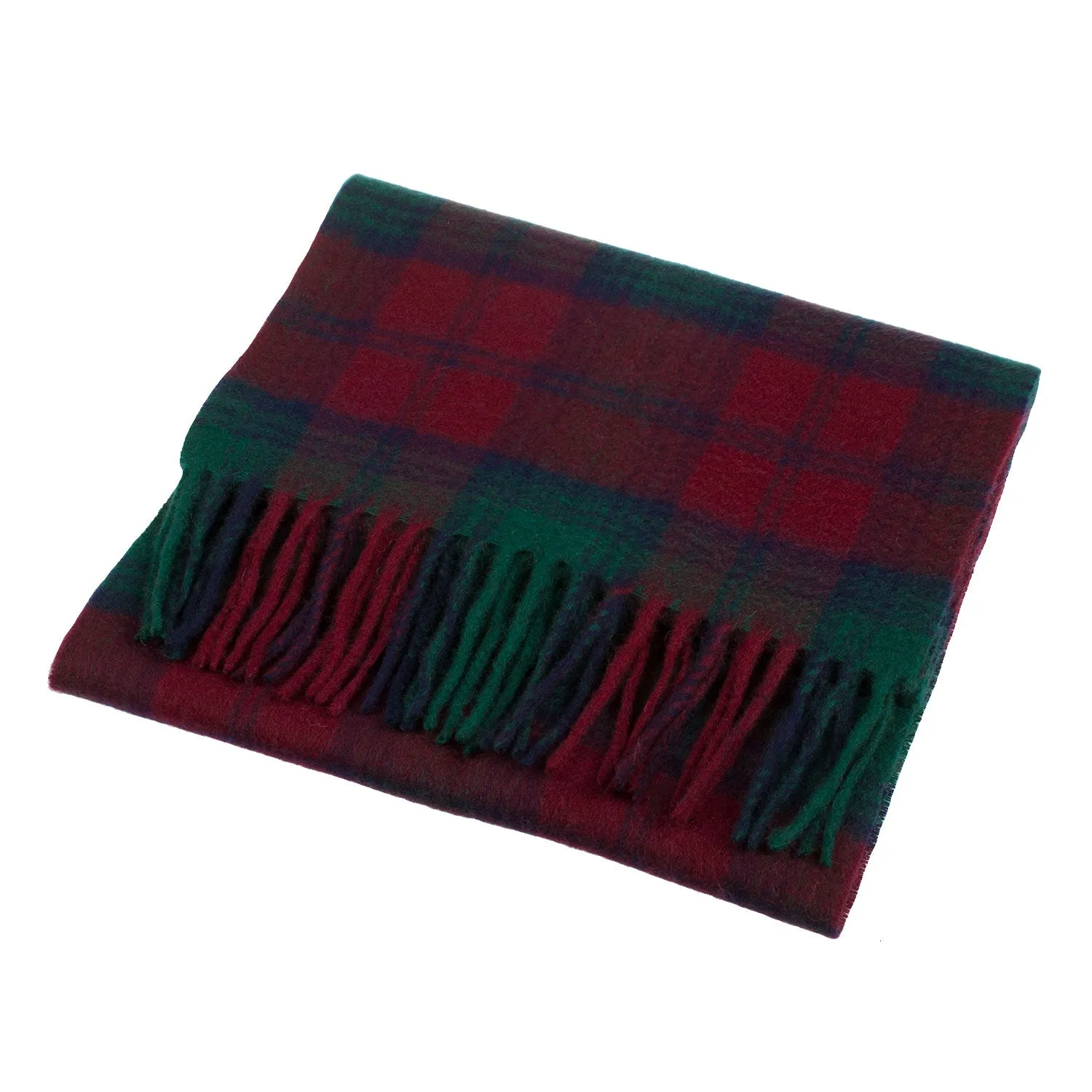 Cashmere Scottish Tartan Clan Scarf  Lindsay