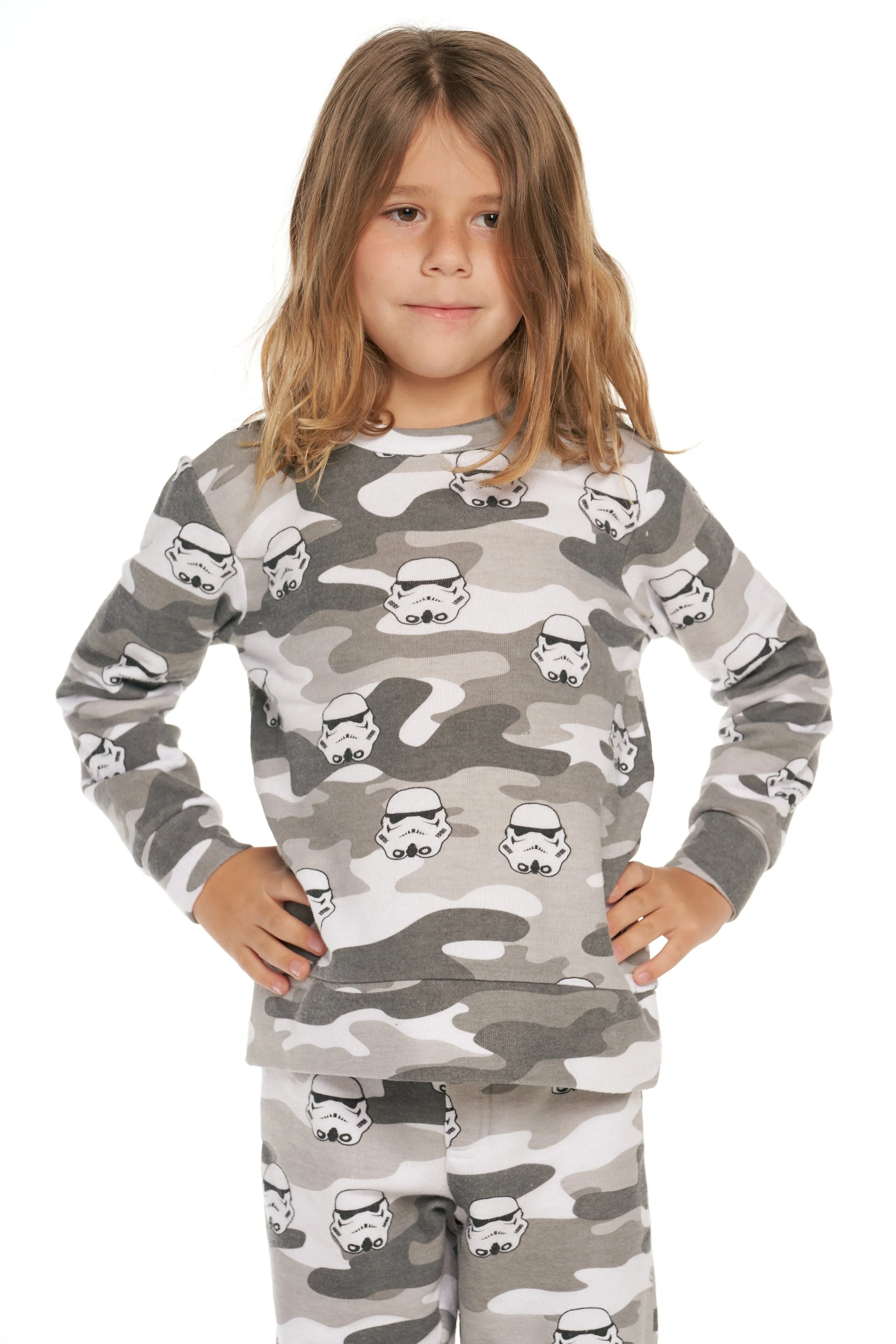 Chaser Star Wars - Grey Camo Stormtrooper Toss Pullover