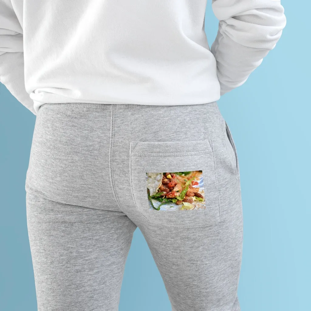 Chicken Burrito Premium Fleece Joggers