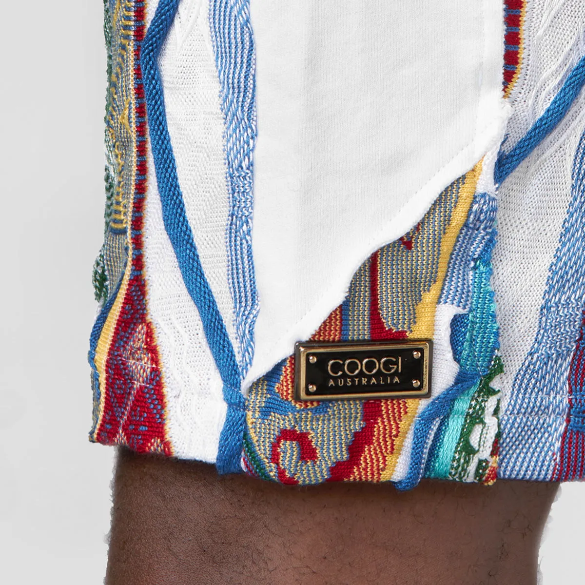 COOGI Patched Classic Knit Shorts