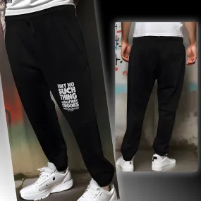 ^CROOKS & CASTLES^ (BLACK) ~NO HALFWAY CROOKS~ KNIT SWEATPANTS