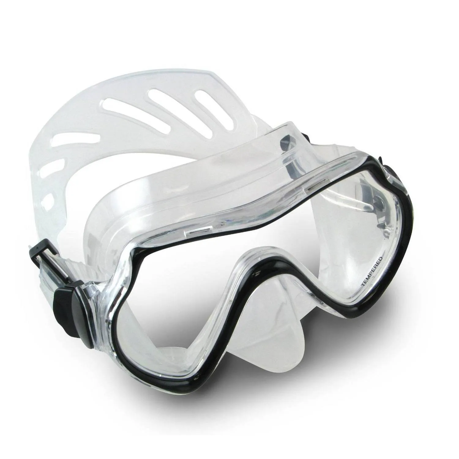 Deep See Mistique 2 Lens Scuba Dive Mask