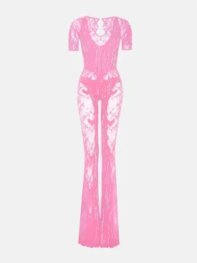 Delphine Jumpsuit Fuchsia Pink