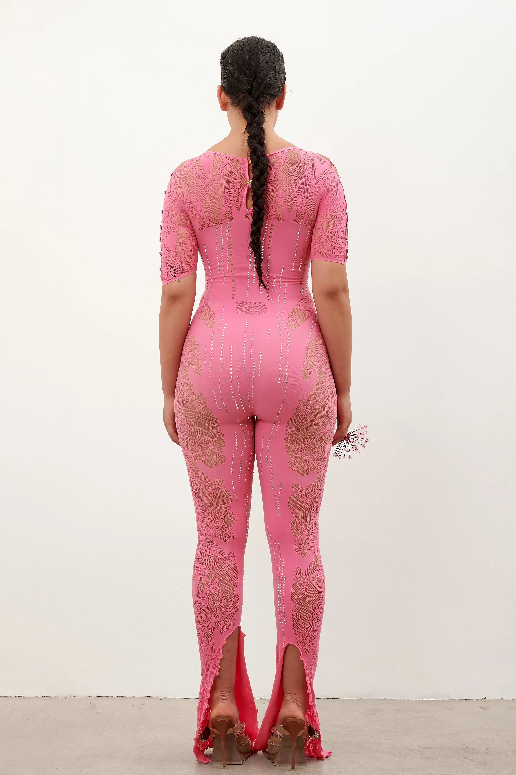 Delphine Jumpsuit Fuchsia Pink