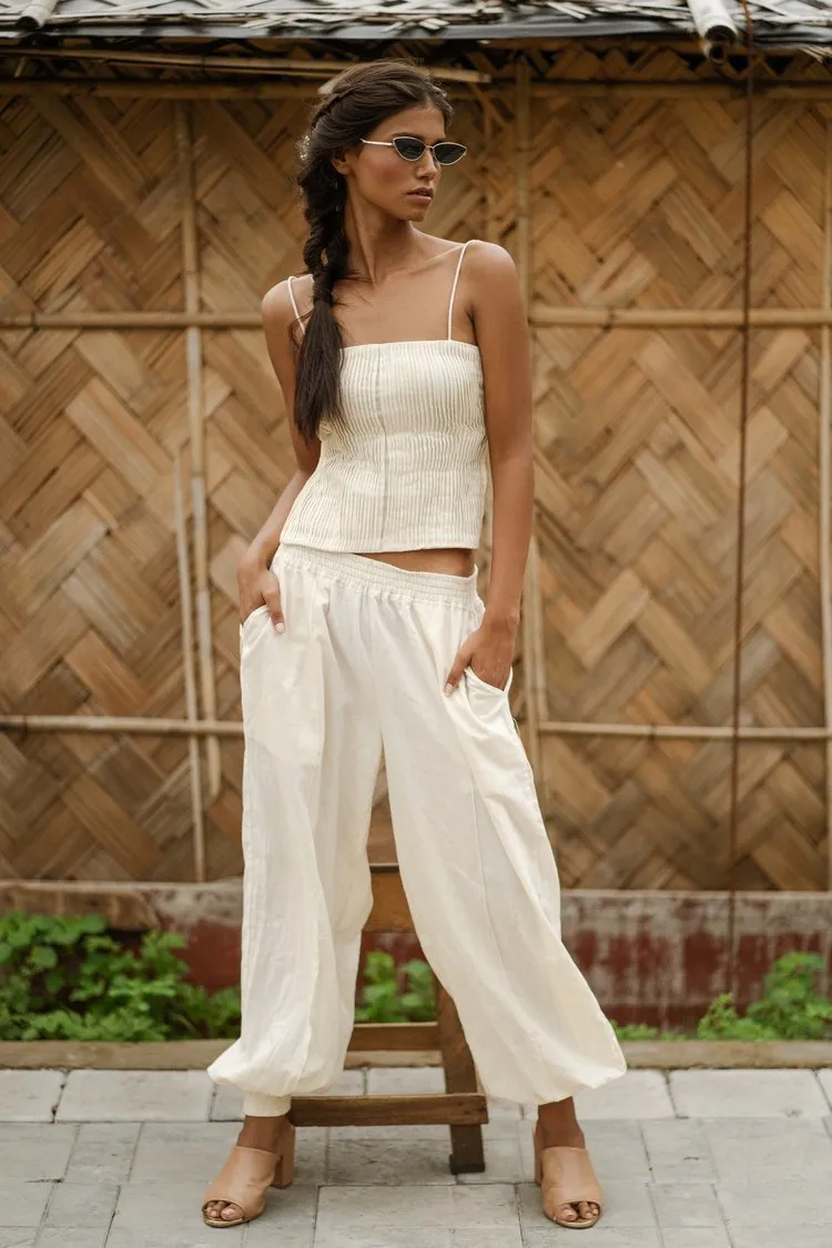 Dhurva Co-Ord Set - Off White