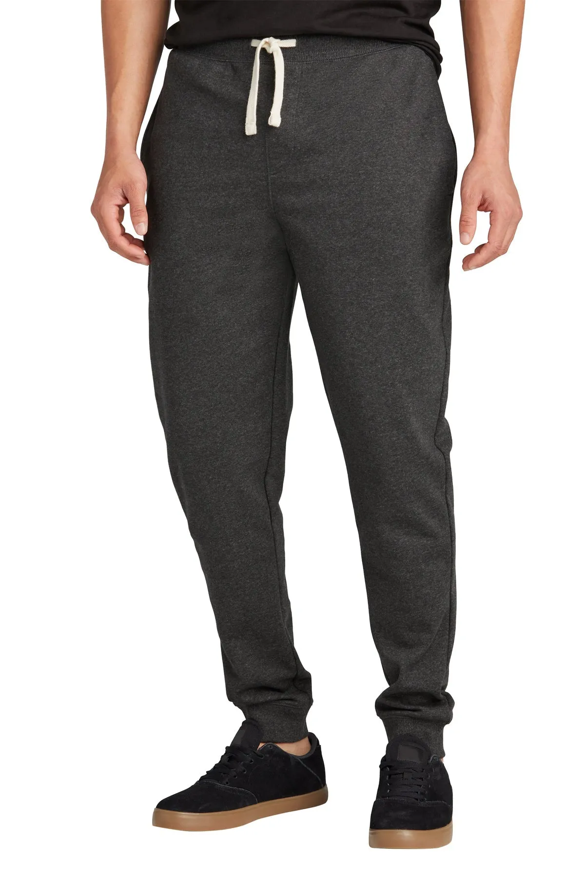 District Men's Re-Fleece Joggers, Charcoal Heather