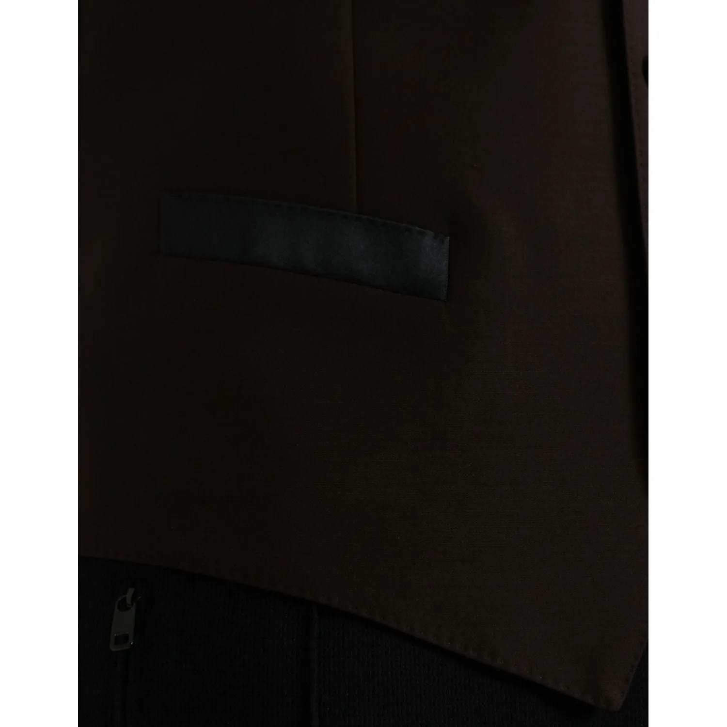 Dolce & Gabbana Brown Wool Waistcoat Dress Formal Vest