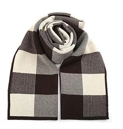 DOTAIN  WY02 Plaid Scarf for Men