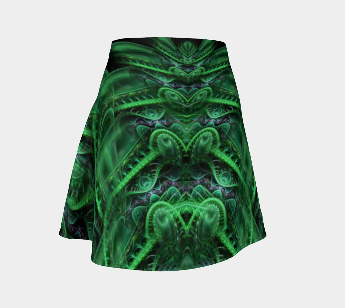 DRAGON'S LAIR II FLARE SKIRT