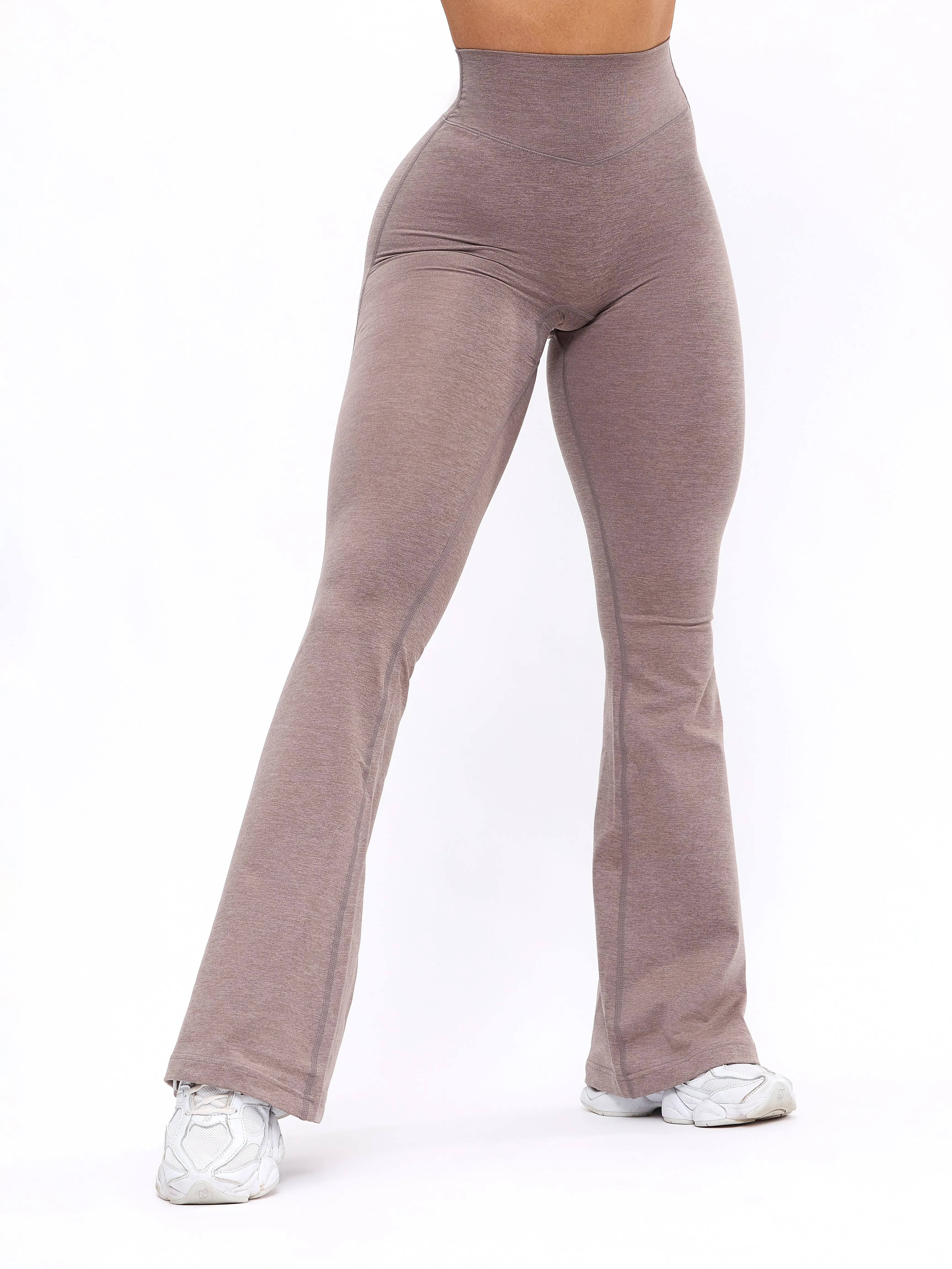 Dream Heather Flare Legging - Grit