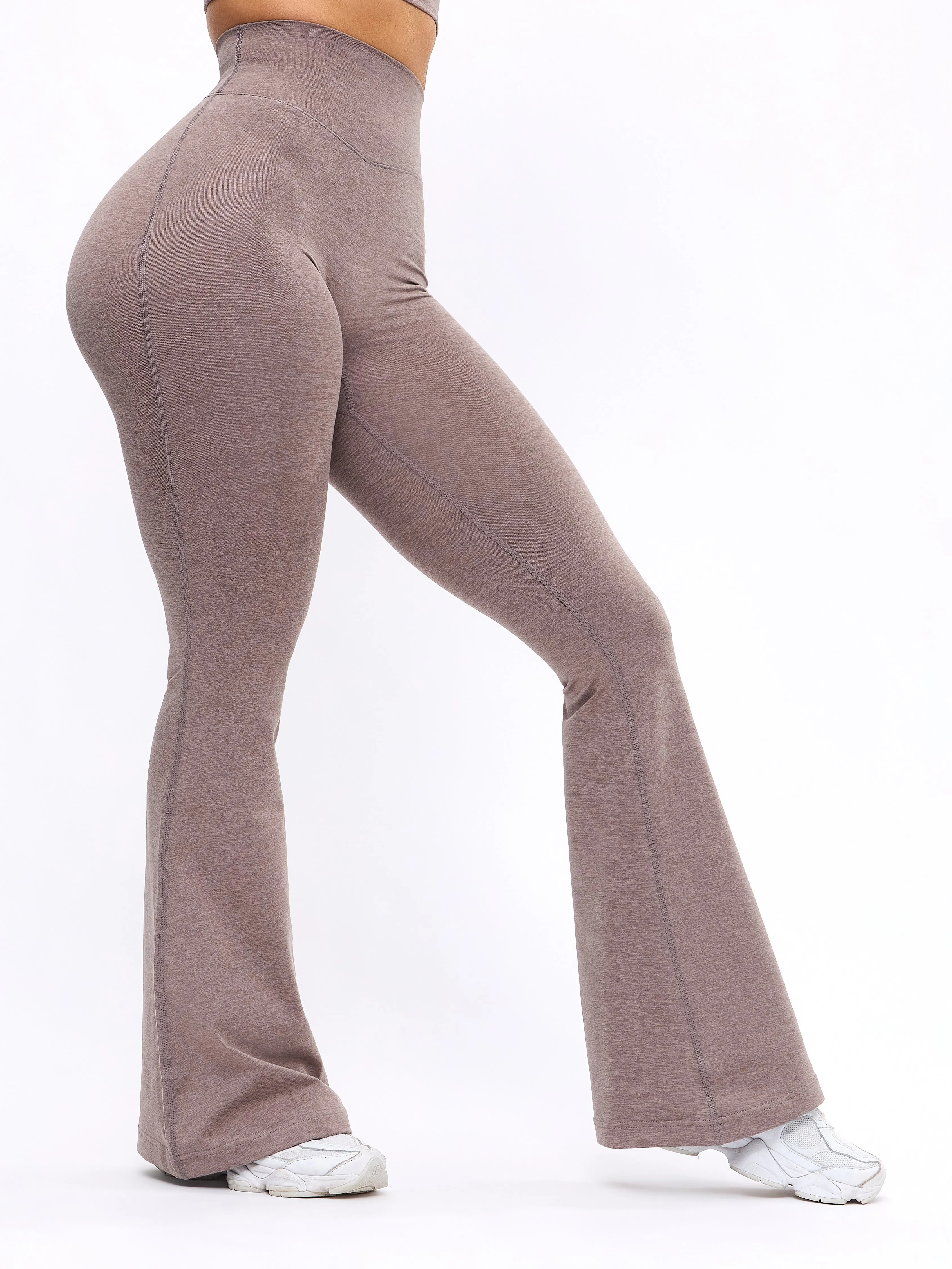 Dream Heather Flare Legging - Grit