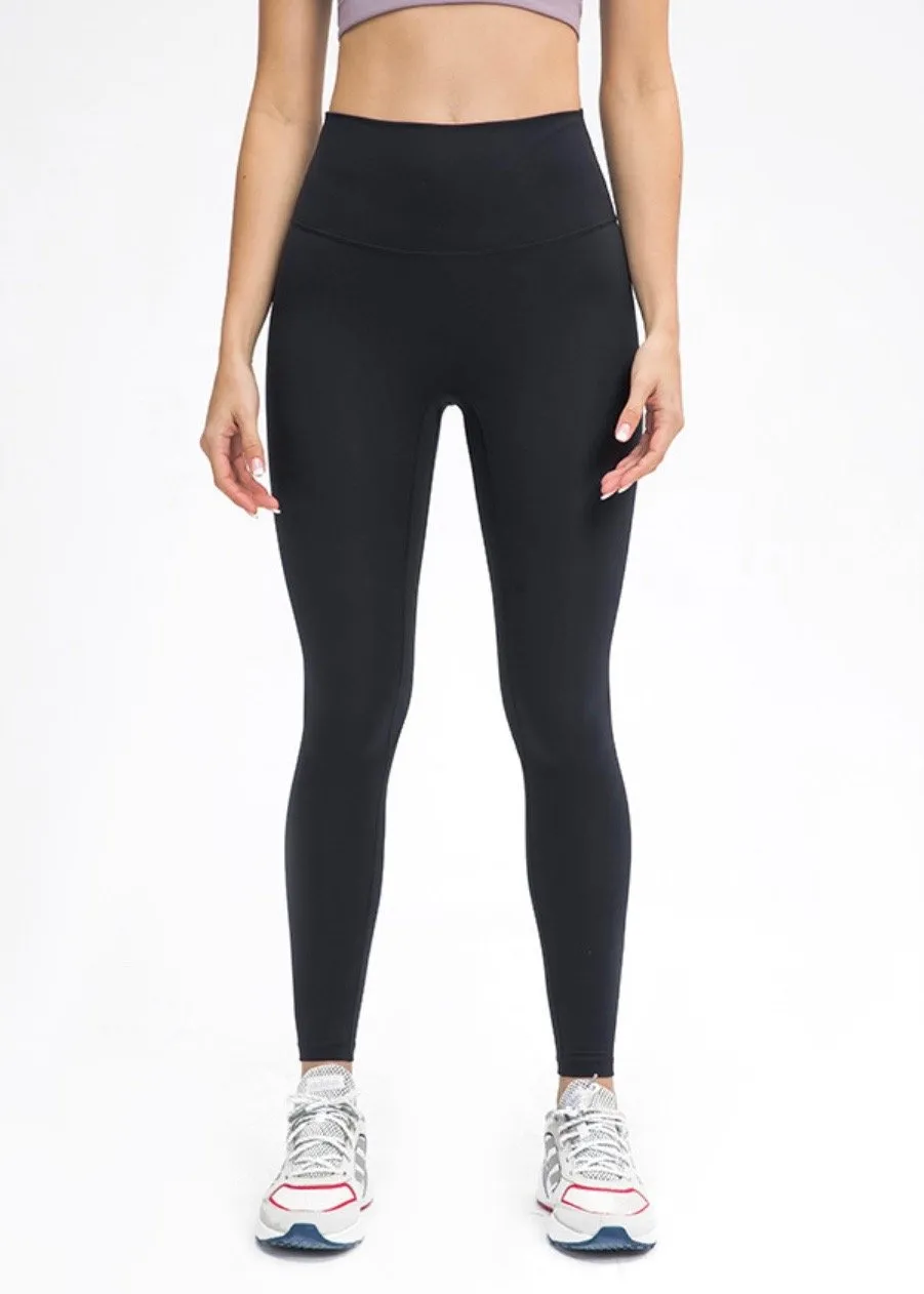 Easy Stretch 7/8 *Seamless Leggings in Black