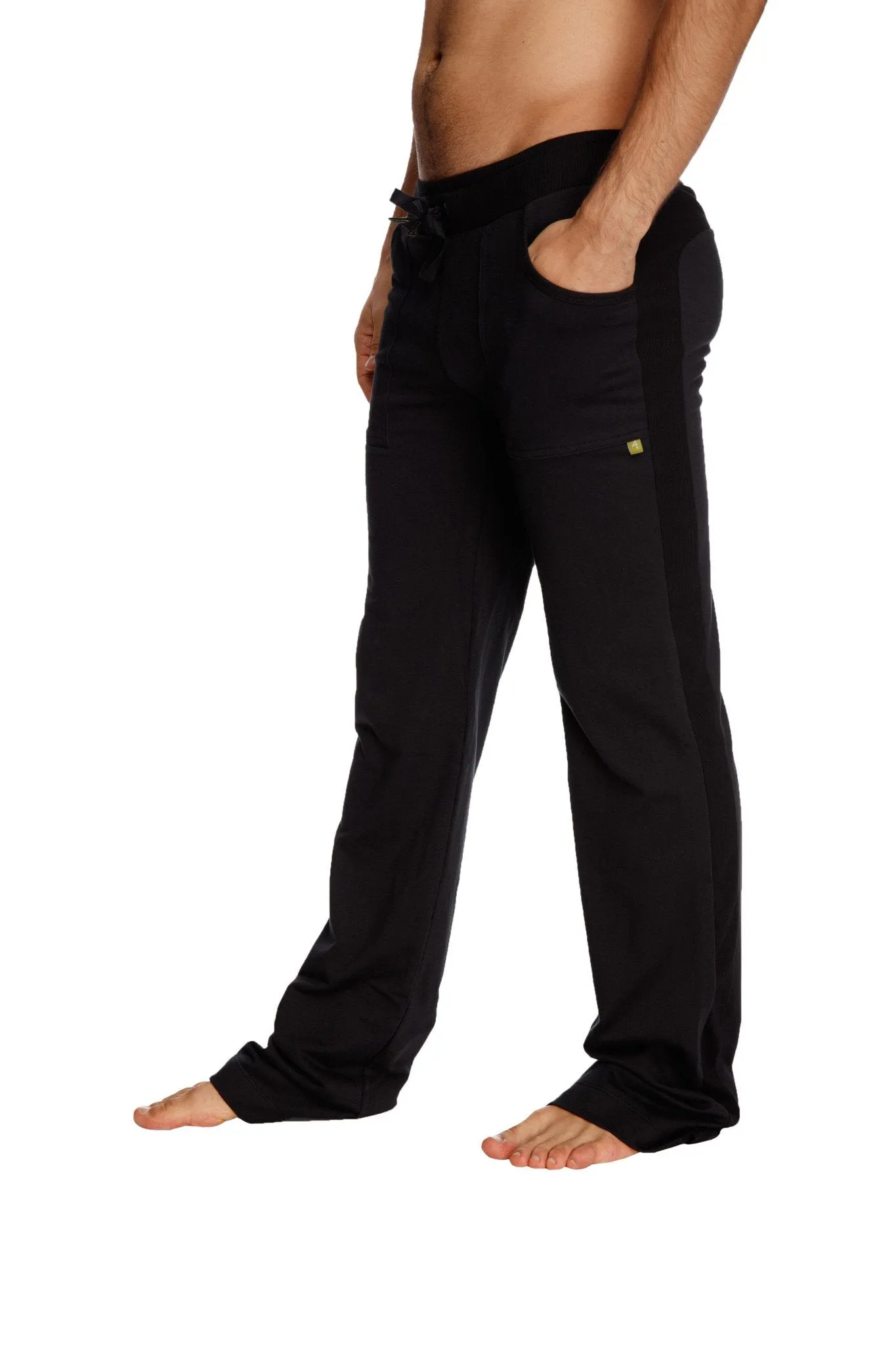 Eco-Track & Yoga Sweat Pant (Solid Black)