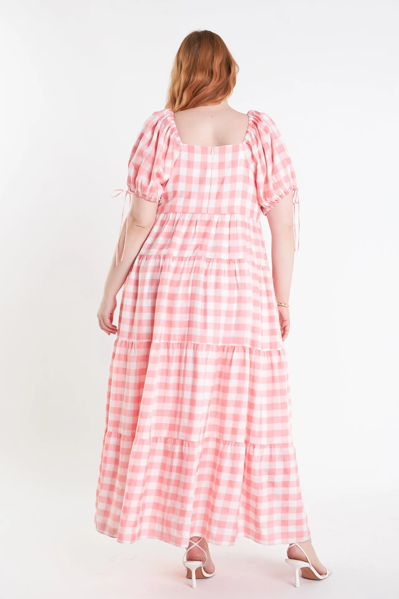 English Factory - Knotted Gingham Dress