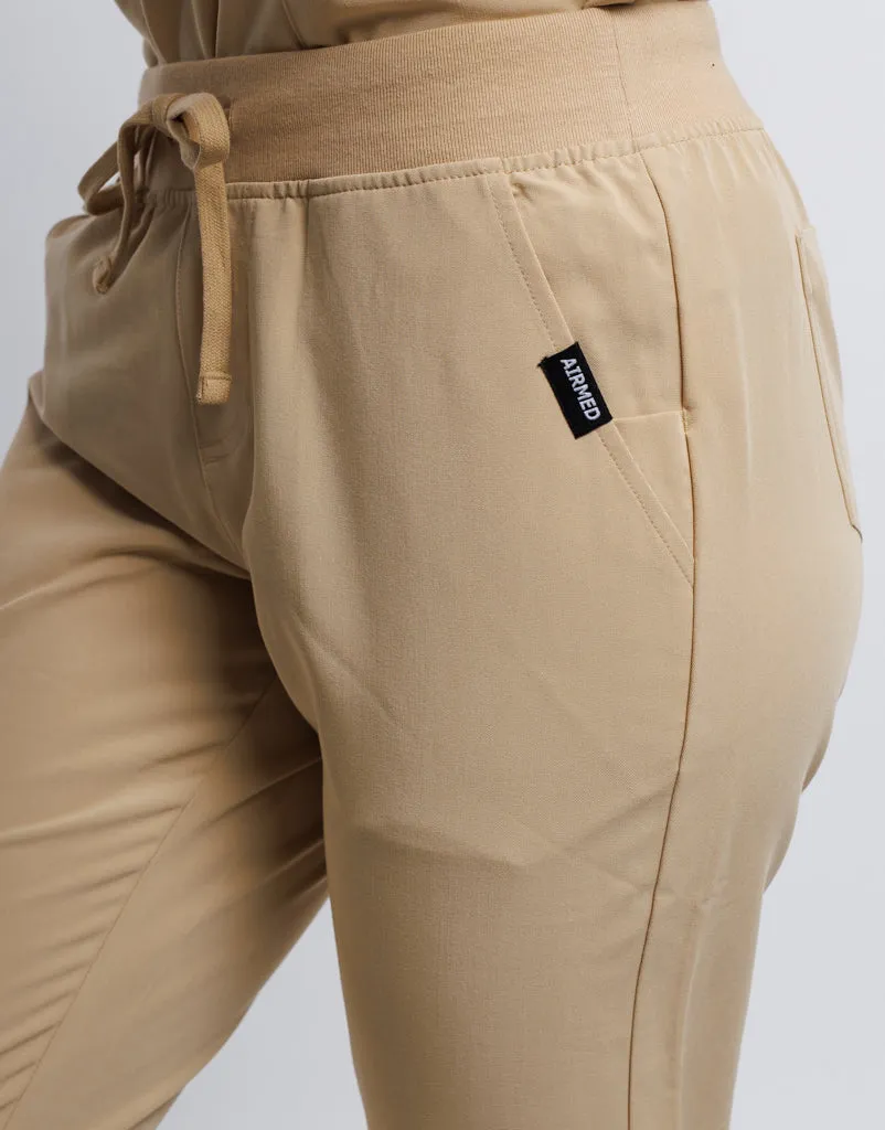 Essential Jogger Scrub Pants - Warm Sand