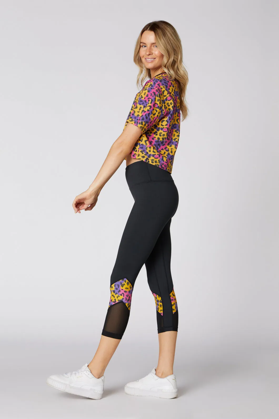 Fierce Printed 3/4 Legging