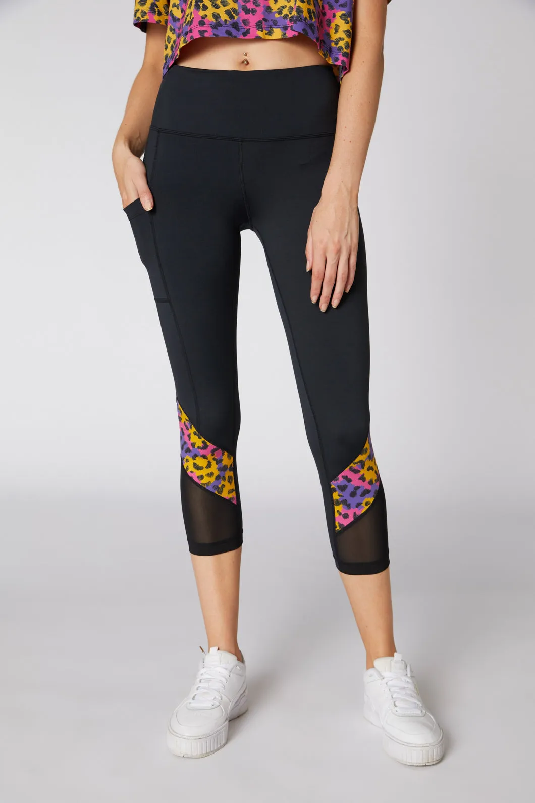 Fierce Printed 3/4 Legging