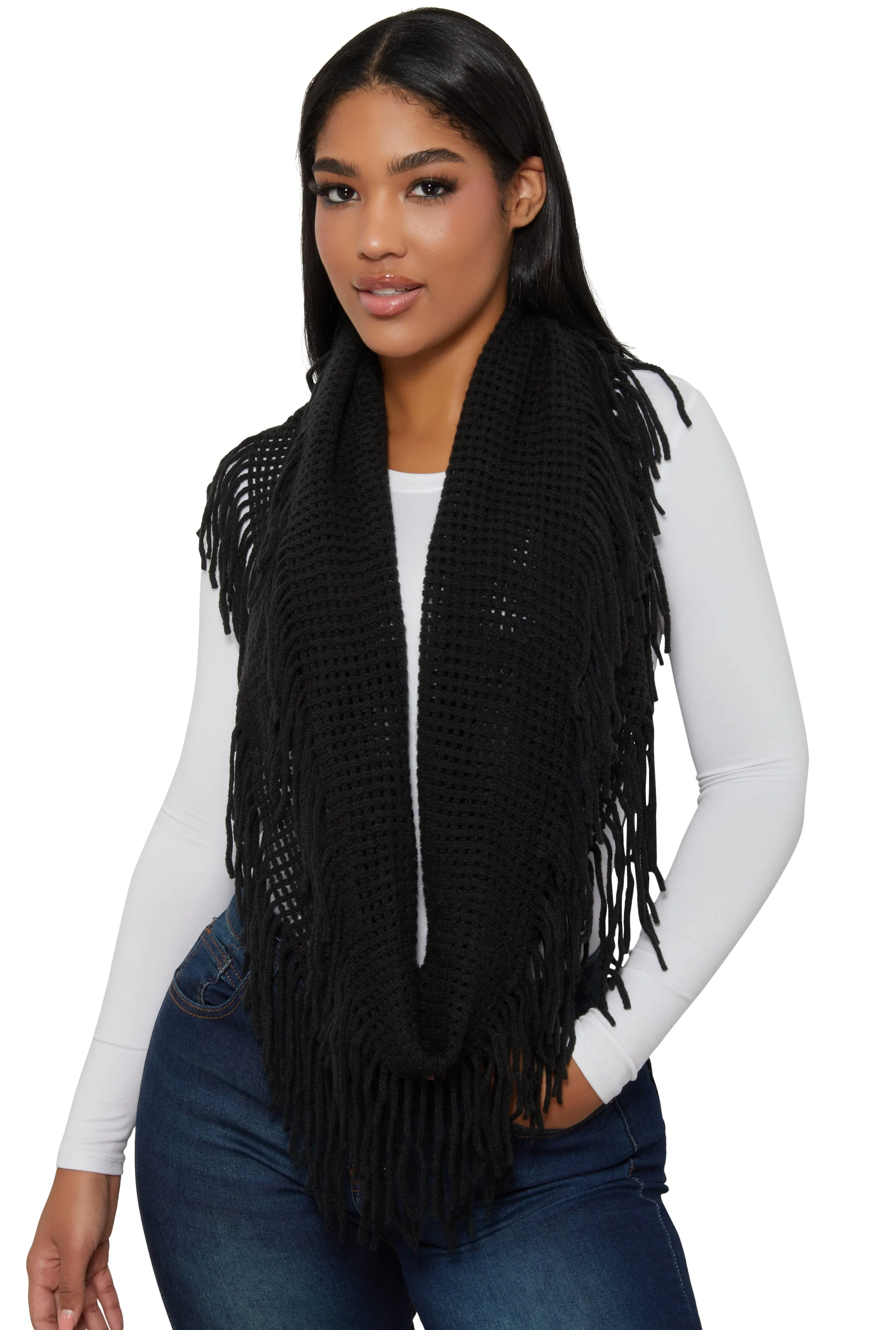 Fringe Infinity Scarf