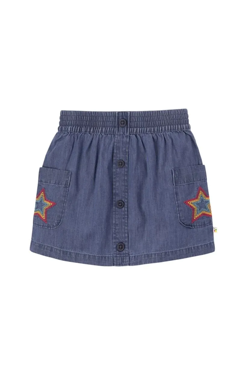 Frugi Charley Chambray Skirt